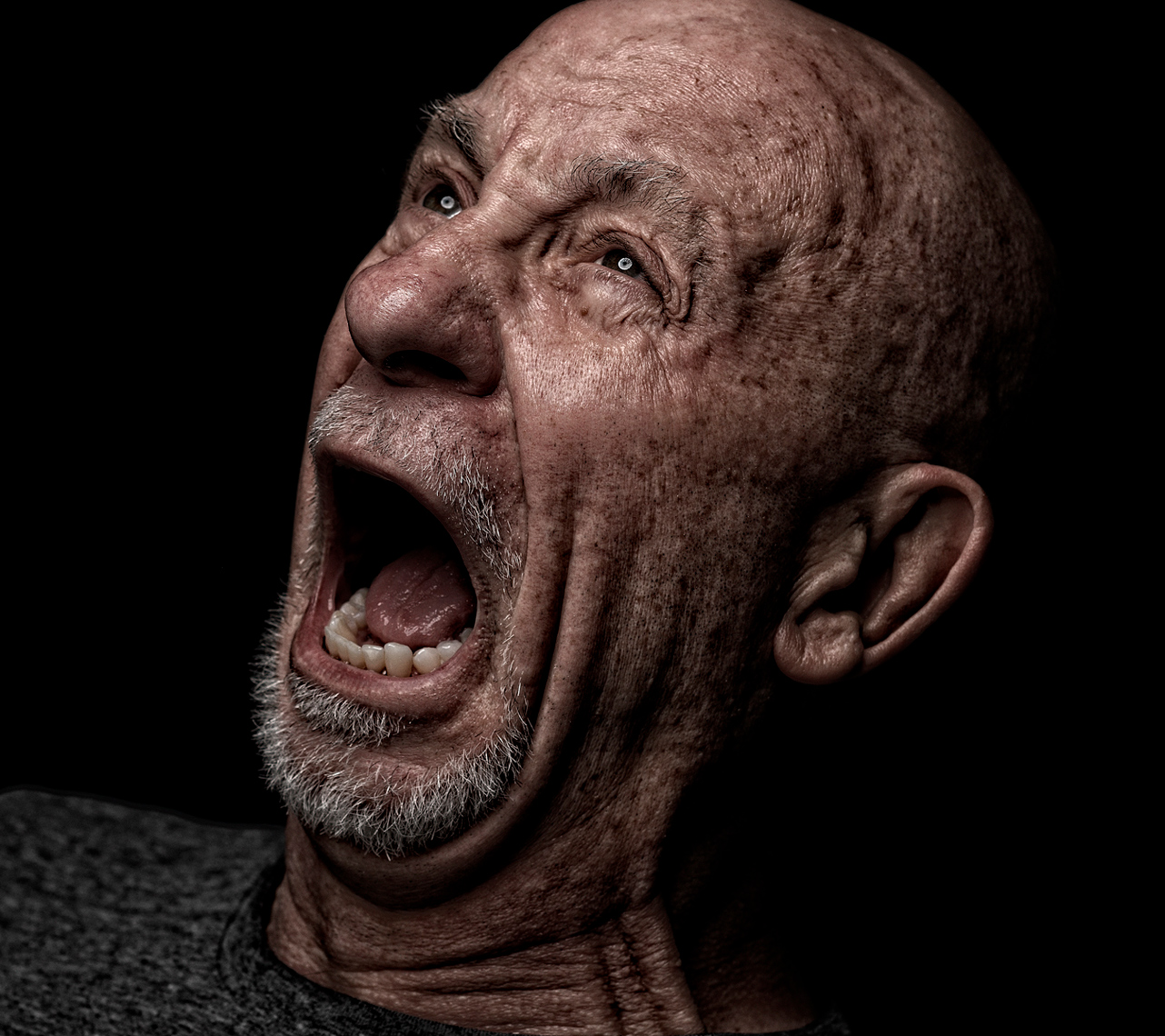 Joe Henson Self Portrait Scream